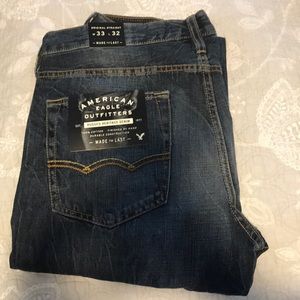 Men’s blue jeans